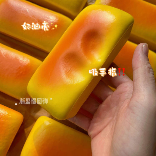 Super Sticky Handheld Squishy Grilled Rice Cake Toy