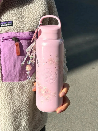 Starbucks Cherry Blossom “Graceful Sakura” Cute Tumbler 520ml