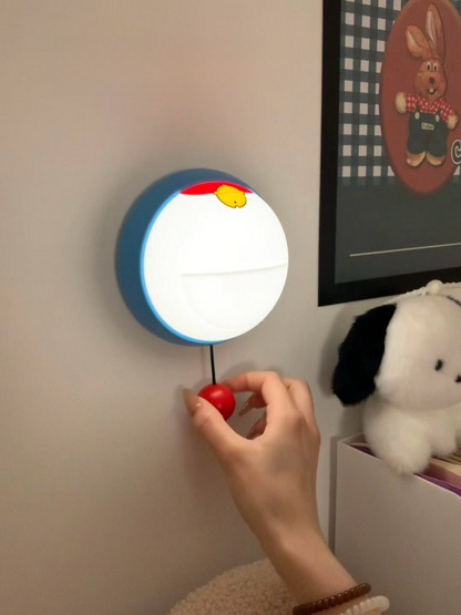 Cute Bell Touch Night Light – Rechargeable Bedside Lamp for Kids Room, Nursery, and Bedroom Decor