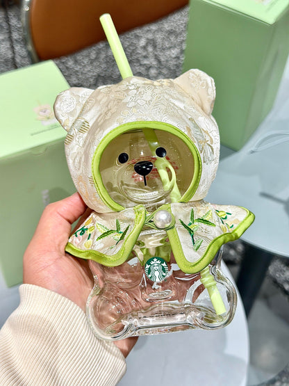 Starbucks Spring Pattern Collection Bear Cup (600 ml)