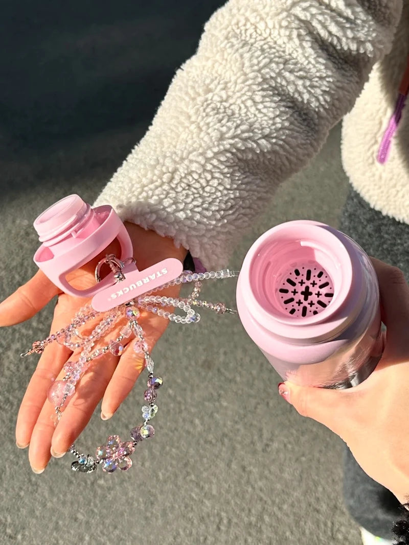 Starbucks Cherry Blossom “Graceful Sakura” Cute Tumbler 520ml