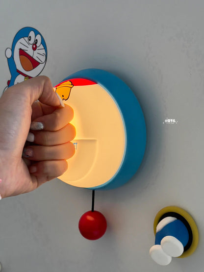 Cute Bell Touch Night Light – Rechargeable Bedside Lamp for Kids Room, Nursery, and Bedroom Decor