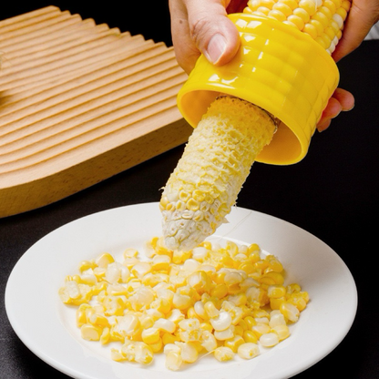 Ergonomic Corn Peeler and Stripper – Effortless Corn Kernel Remover Tool for Kitchen corn peeler