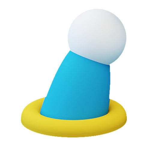 Cute Blue Character Night Light – Stretching Round-Hand Lamp, Cozy Bedside Sleep Light & Decorative Ambient Gift